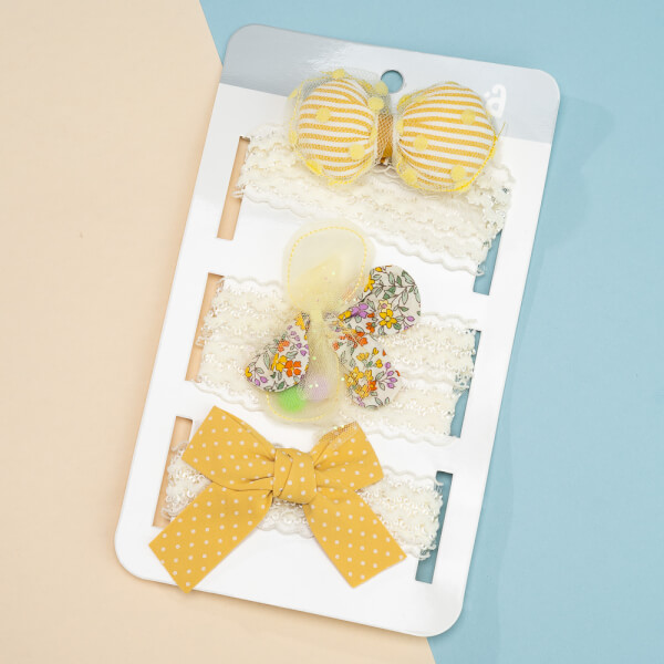 Set băng đô cho bé 3 món Animo A2203_JK017 (Vàng)