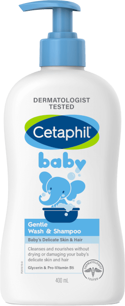 Sữa tắm gội cho trẻ em Cetaphil baby gentle 400ml