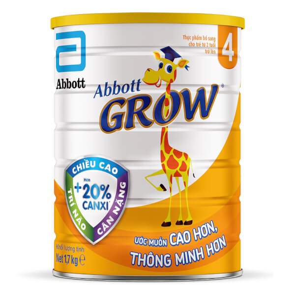 Combo 2 Sữa Abbott Grow 2+ 1,6kg (trên 2 tuổi)