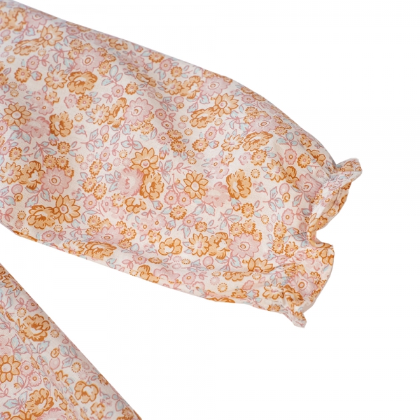 Đầm vải bé gái Animo TX722003 (6M-6Y,Hồng)