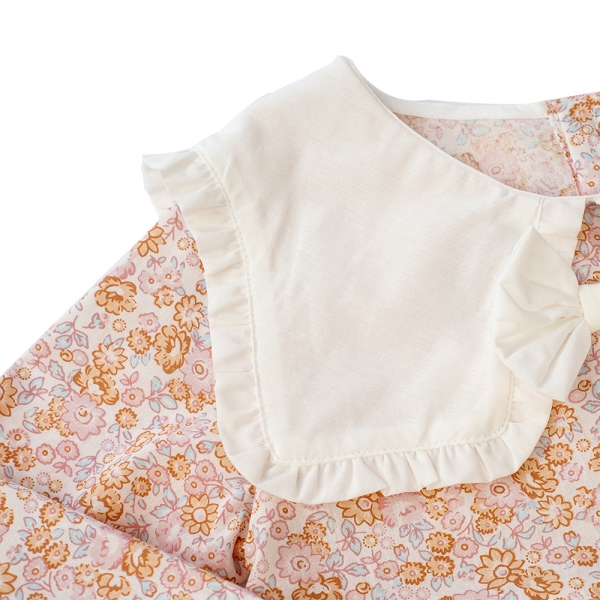 Đầm vải bé gái Animo TX722003 (6M-6Y,Hồng)