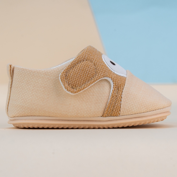 Giày tập đi Animo A2204_MN009 (13 - 14 - 15 - 16, Kem)