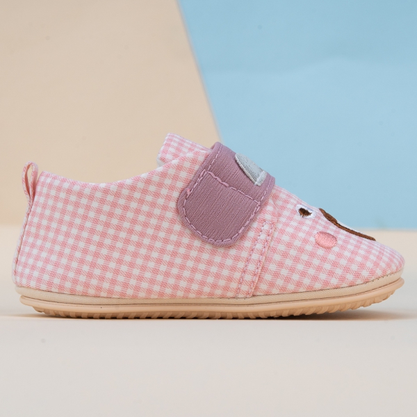 Giày tập đi Animo A2204_MN010 (13-14-15-16, Hồng)