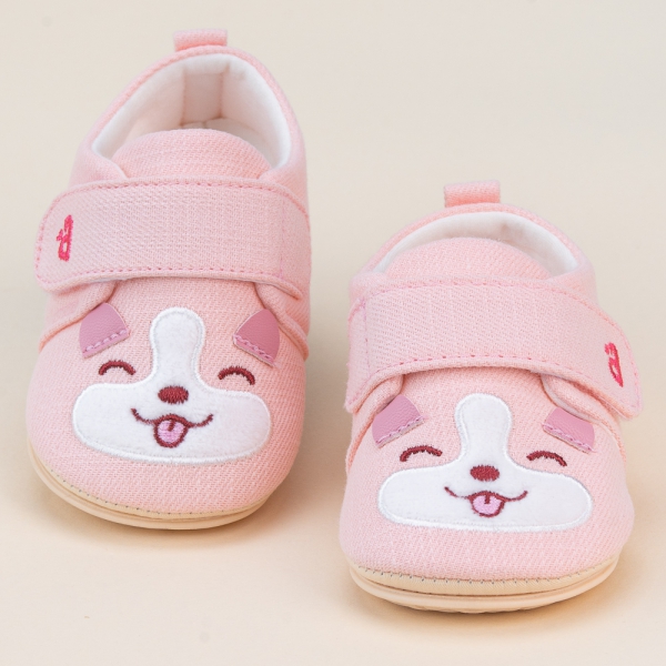 Giày tập đi Animo A2207_MN032 (13-14-15-16,Hồng)