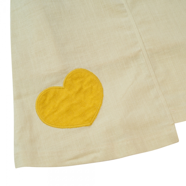 Đầm yếm bé gái ngắn Animo TX822002 (6M-3Y, Vàng)