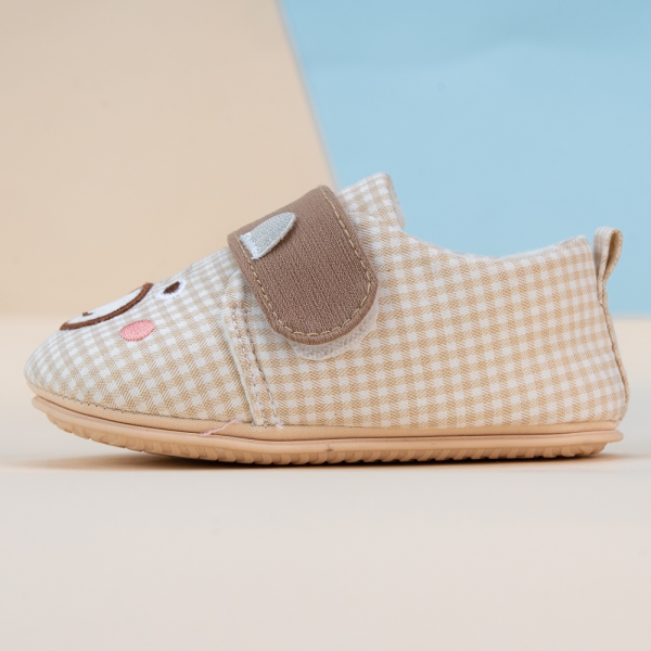 Giày tập đi Animo A2204_MN010 (13 - 14 - 15 - 16, Kem)