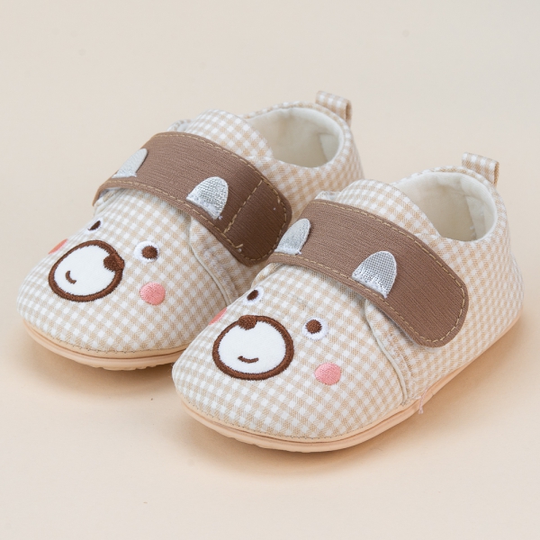 Giày tập đi Animo A2204_MN010 (13 - 14 - 15 - 16, Kem)