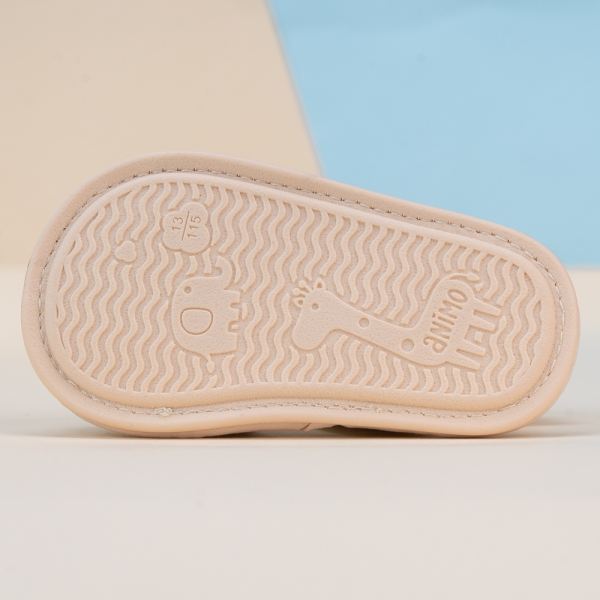 Giày tập đi Animo A2207_MN030 (13-16, Be)