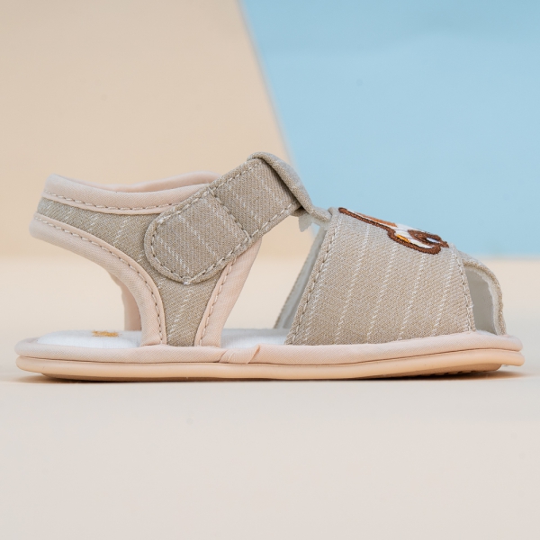 Giày tập đi Animo A2207_MN030 (13-16, Be)