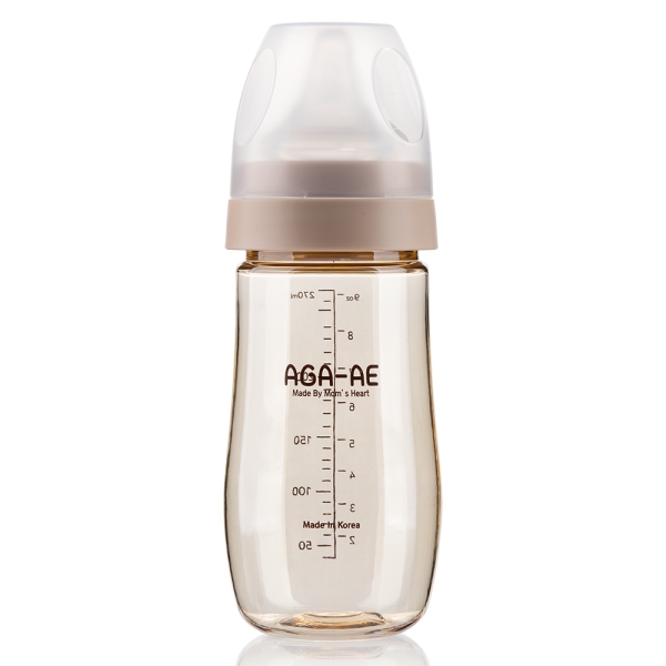 Bình sữa PPSU Aga-ae 270ml (Beige)