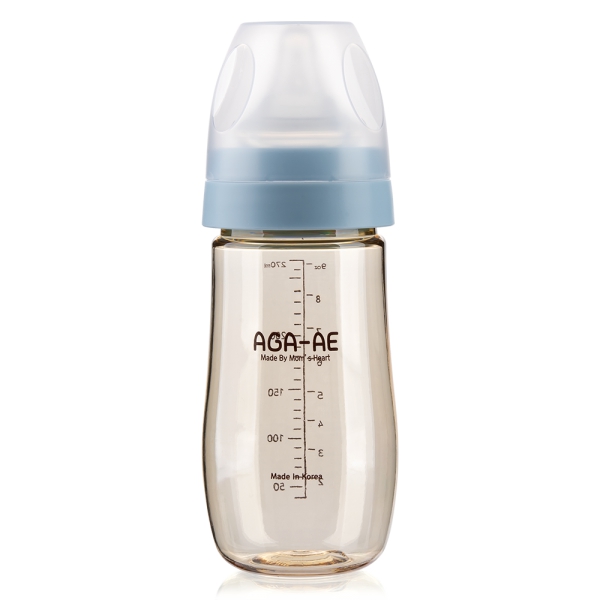 Combo 2 bình sữa PPSU AGA-AE 270ml (xanh)
