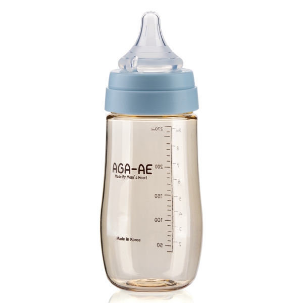 Combo 2 bình sữa PPSU AGA-AE 270ml (xanh)