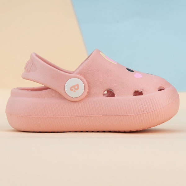 Dép sục Animo A2209_JK005 (17 - 19 - 21 - 23 - 25, Hồng)