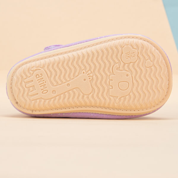 Giày tập đi Animo A2208_MN006 (13 - 14 - 15 - 16, Tím)