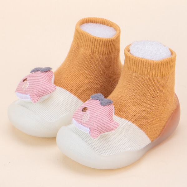 Giày bún tập đi Animo A2206_JK012 (13 - 15 - 17, Cam)