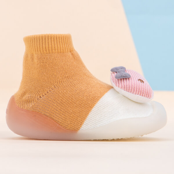 Giày bún tập đi Animo A2206_JK012 (13 - 15 - 17, Cam)