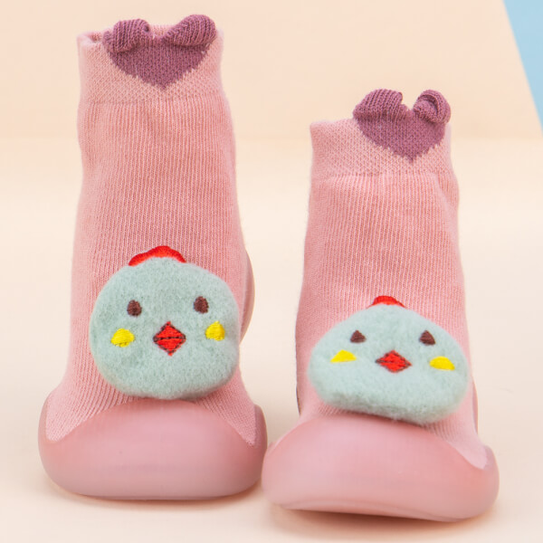 Giày bún tập đi Animo A2206_JK011 (13 - 15 -17, Hồng)