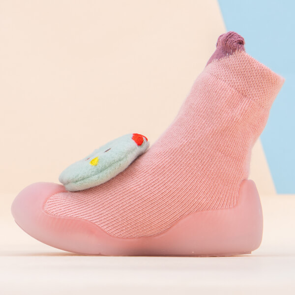 Giày bún tập đi Animo A2206_JK011 (13 - 15 -17, Hồng)