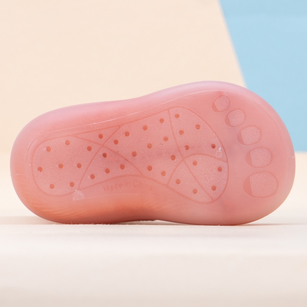 Giày bún tập đi Animo A2206_JK009 (13 - 15 - 17, Hồng)