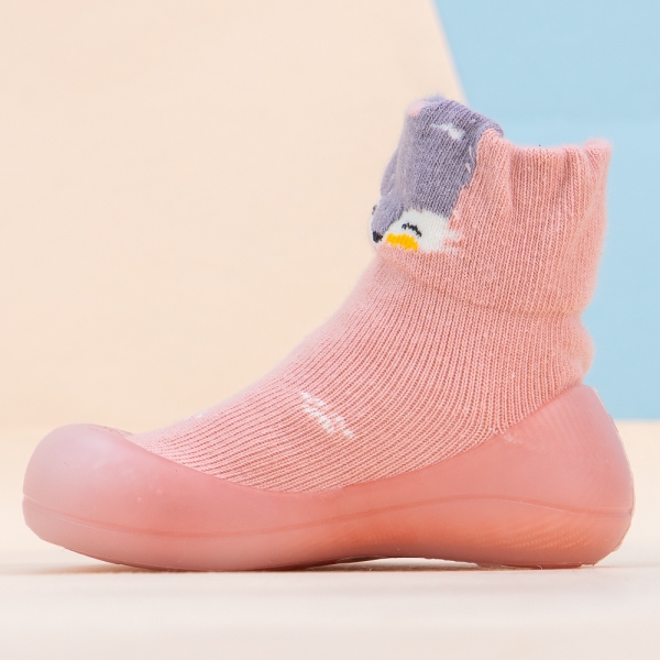 Giày bún tập đi Animo A2206_JK009 (13 - 15 - 17, Hồng)