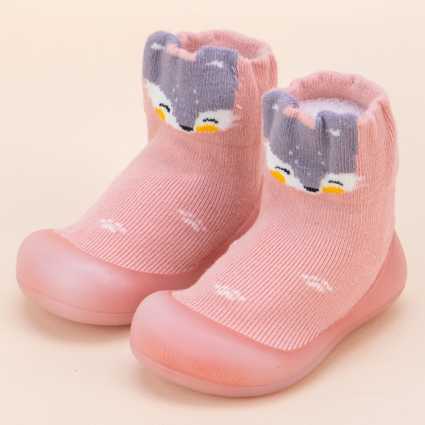 Giày bún tập đi Animo A2206_JK009 (13 - 15 - 17, Hồng)