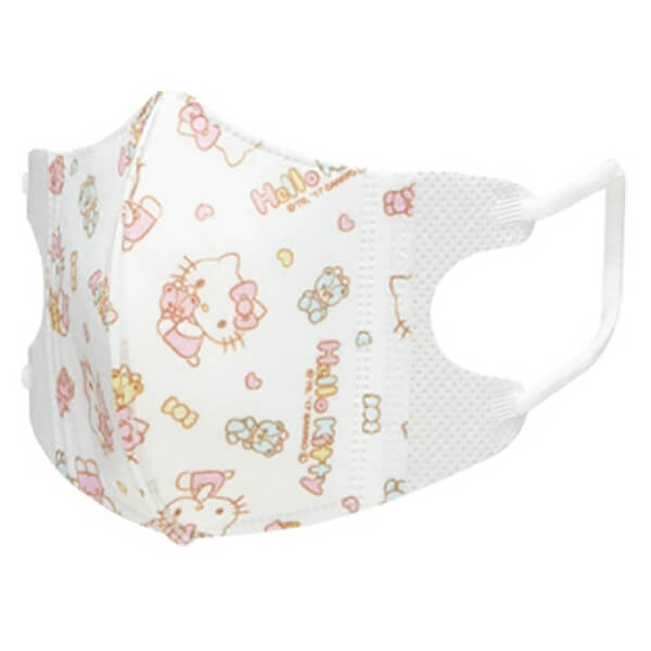 Set 5 khẩu trang Skater cho bé hình Hello Kitty