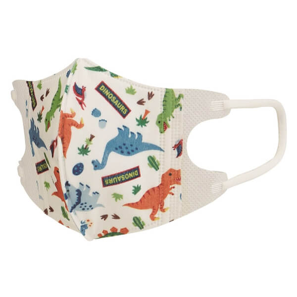 Set 5 khẩu trang Skater cho bé hình Khủng long