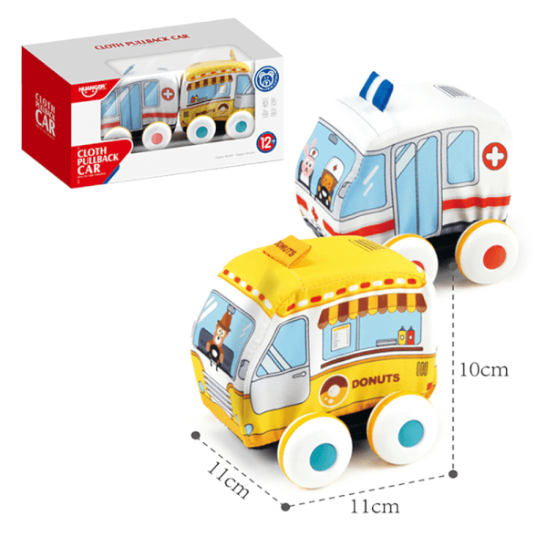 Bộ 2 xe chạy trớn lớn vải mềm cho bé EPT502676