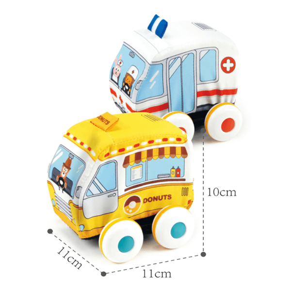 Bộ 2 xe chạy trớn lớn vải mềm cho bé EPT502676