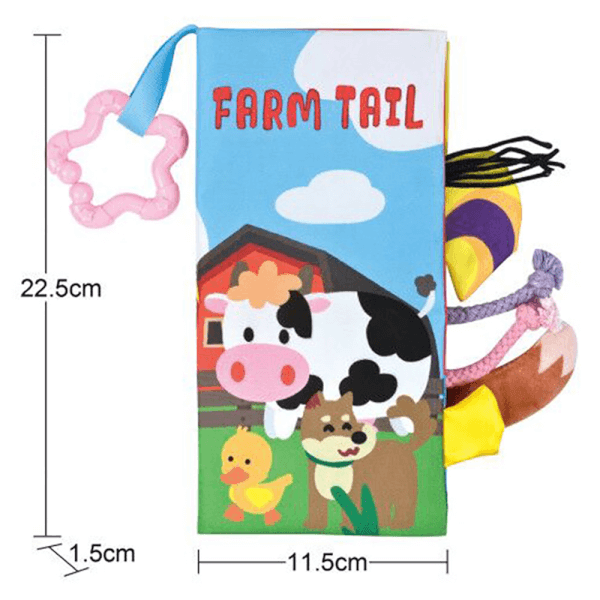 Đồ chơi học tập bằng vải về động vật nuôi cho bé EPT720873