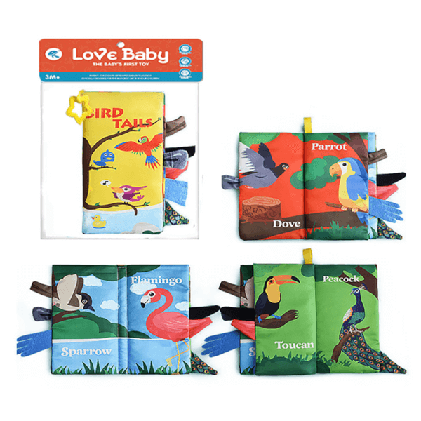 Đồ chơi học tập bằng vải về các loài chim cho bé EPT637995