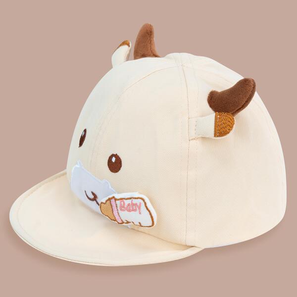 Nón lưỡi trai bé trai Animo A2205_MN013 (48cm, Kem)