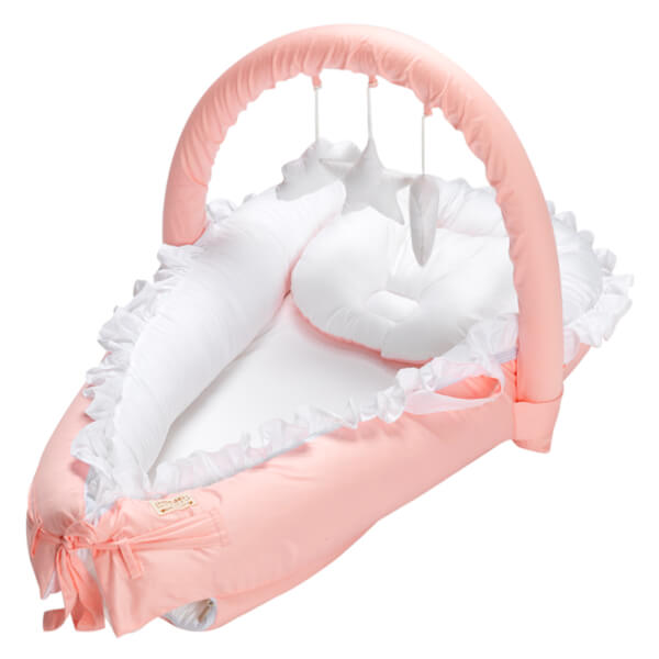 Bộ nôi vải di động KH 55X90 (có bèo)