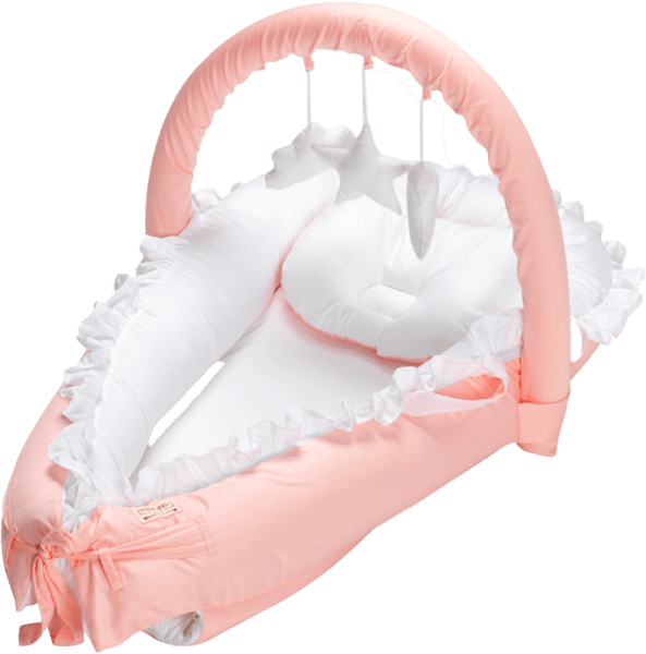 Bộ nôi vải di động KH 55X90 (có bèo)