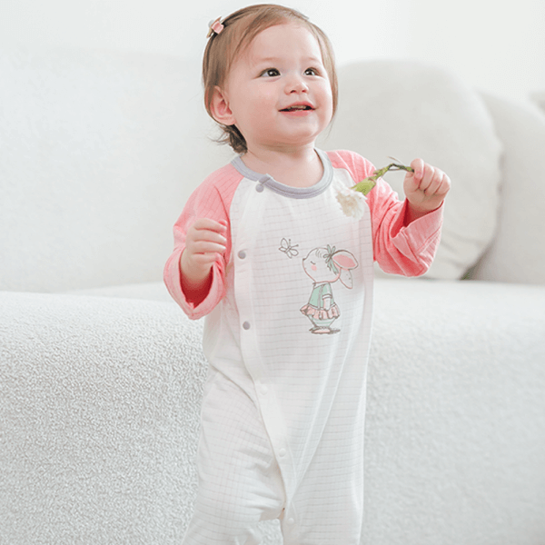 Body tính năng dài Chống muỗi Animo VĐ722028 (0-12M,Hồng)