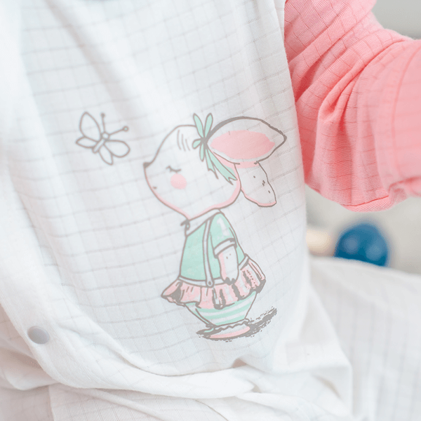 Body tính năng dài Chống muỗi Animo VĐ722028 (0-12M,Hồng)