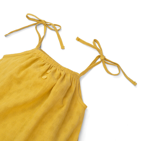 Bodysuit bé gái tam giác Animo TX522019 (0-12M,Vàng)