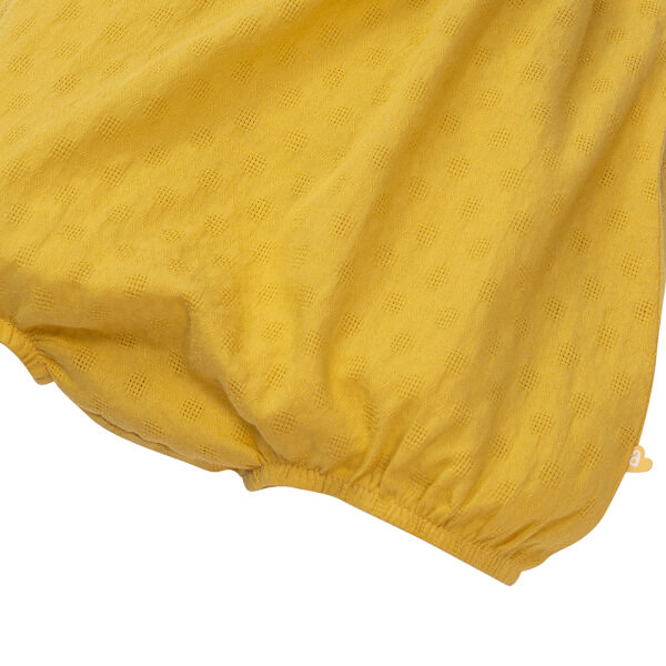 Bodysuit bé gái tam giác Animo TX522019 (0-12M,Vàng)