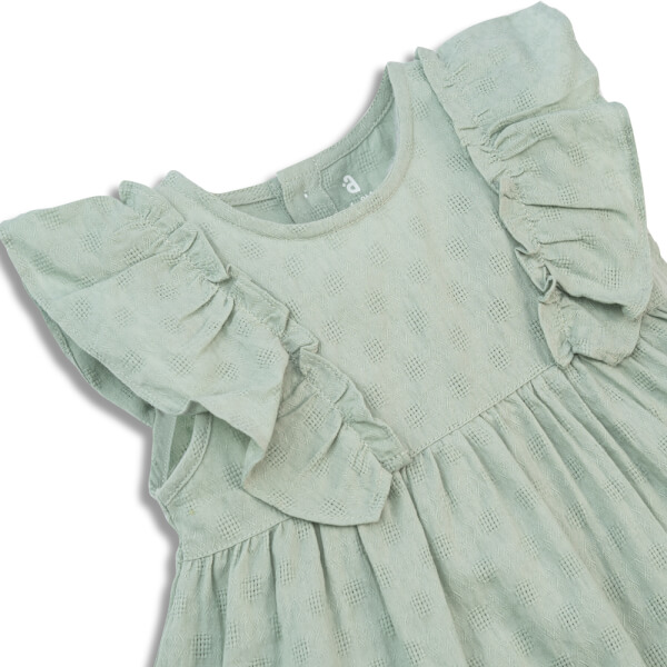 Đầm vải bé gái Animo TX422053 (6M-3Y,Xanh)