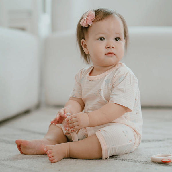 Set 2 bodysuit đùi Ht búp bê Animo M522004-19 (0-12M,kem)