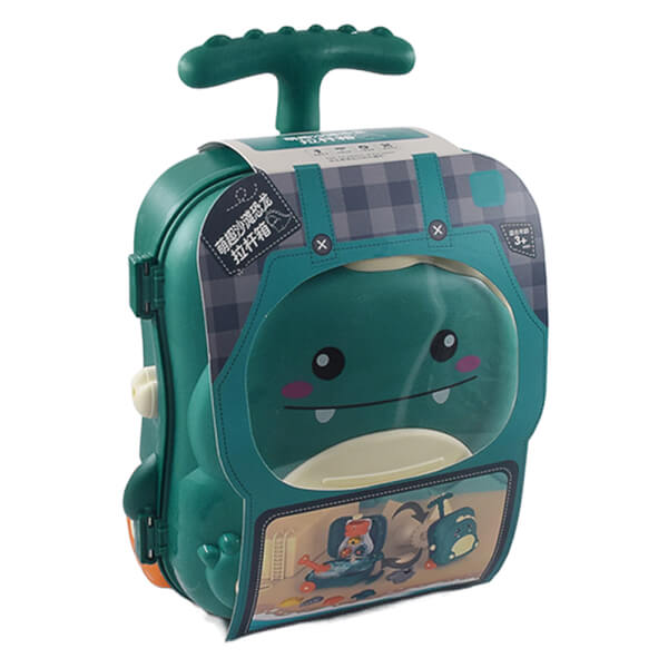 Vali kéo đi biển hình con khủng long 8pcs JS053937