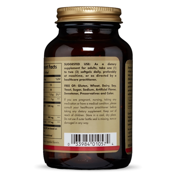 Viên uống tinh dầu hoa anh thảo Solgar Evening Primrose Oil 1300 MG, 60 viên