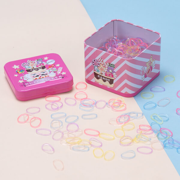 Hộp vuông thun nhỏ cột tóc cho bé Animo A2204_MN027 (Nhiều màu)