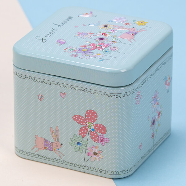 Hộp vuông thun lớn cột tóc cho bé Animo A2204_MN024 (Nhiều màu)