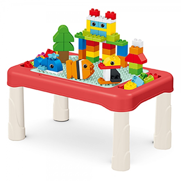 Bộ bàn đa năng học và chơi lego lắp ráp 56pcs CY197240 (giao ngẫu nhiên)