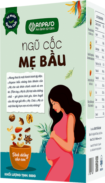 Ngũ cốc hạt Dưỡng mầm xanh Anpaso 500g