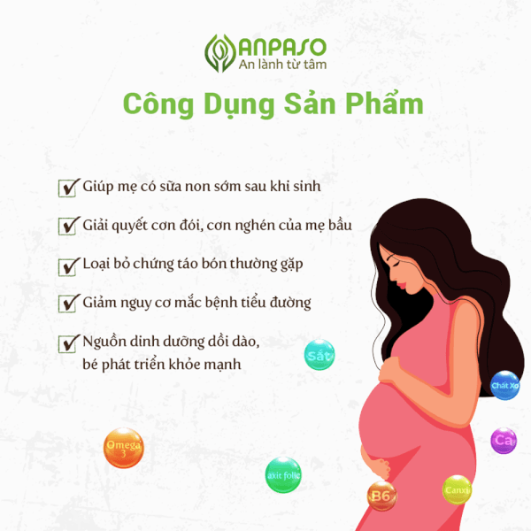 Ngũ cốc hạt Dưỡng mầm xanh Anpaso 500g