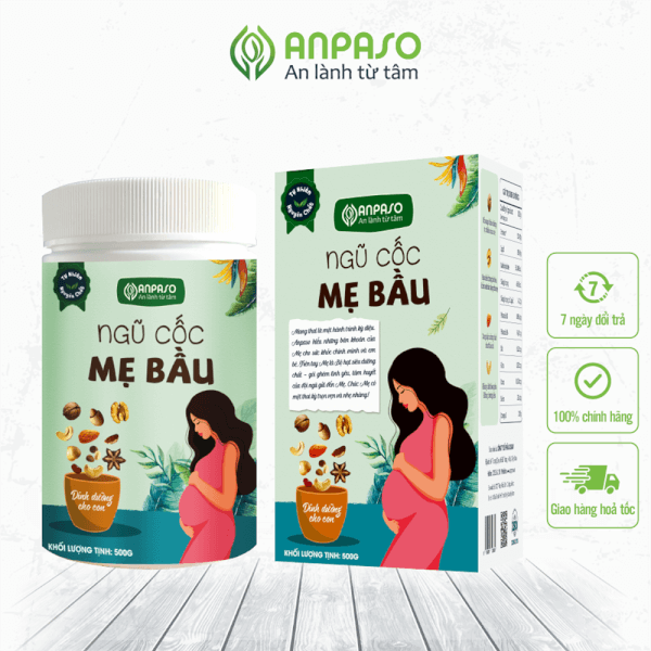 Ngũ cốc hạt Dưỡng mầm xanh Anpaso 500g