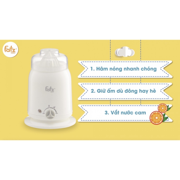Máy Hâm Sữa - Mono 2 - Fatzbaby Fb3002Sl