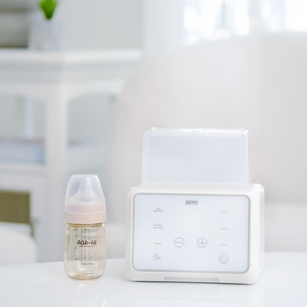 Máy hâm và tiệt trùng bình sữa đôi Animo (N11)